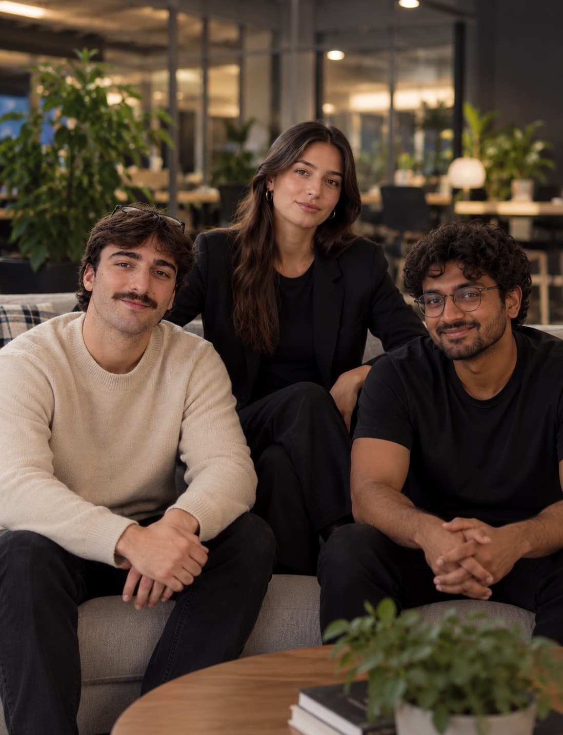 L'équipe dirigeante de 72H Agency